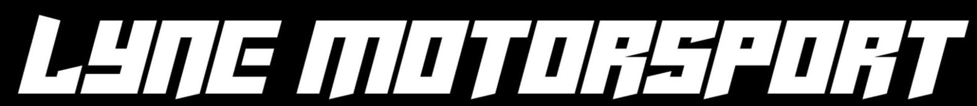 Lyne Motorsport Logo White Letters